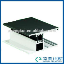 aluminium profile with silvery white for aluminium profiles greenhouse in Zhejiang China